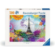 Ravensburger 00772-2 Postcard From Paris 500pc Jigsaw Puzzle