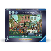 Ravensburger 00814-9 Riverside Town 1000pc Jigsaw Puzzle
