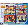 Ravensburger 01063-0 Despicable Me Bumper Pack 4x100pc Jigsaw Puzzle