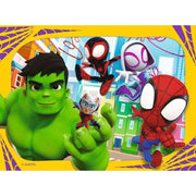 Ravensburger 01064-7 Spidey & His Amazing Friends It's Spidey Time 4 In a Box 12, 16, 20 & 24pc Jigsaw Puzzle