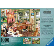 Ravensburger My Haven Artist's Shed 1000pc Jigsaw Puzzle