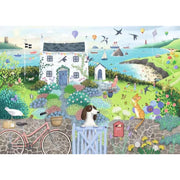 Ravensburger 01104-0 Coastal Cottage 1000pc Jigsaw Puzzle