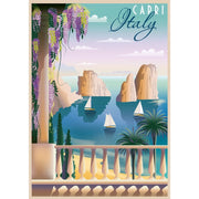 Ravensburger 01209-2 Postcard From Capri Italy 1000pc Jigsaw Puzzle