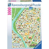 Ravensburger 01239-9 Map Of Seville 1000pc Jigsaw Puzzle
