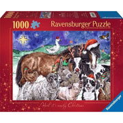 Ravensburger 01269-6 Christmas Farm Puzzle 1000pc Jigsaw Puzzle