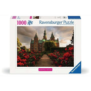 Ravensburger 01336-5 Rosenborg Castle Denmark Puzzle 1000pc Jigsaw Puzzle