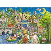Ravensburger 01352-5 Mother Gooseville Puzzle 1000pc Jigsaw Puzzle