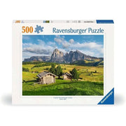 Ravensburger Dolomites, Siusi, Italy 500pc Jigsaw Puzzle
