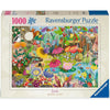 Ravensburger 01456-0 Little Garden World Puzzle 1000pc Jigsaw Puzzle