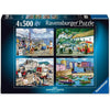 Ravensburg 01527-7 Happy Days No 8 Holidays Puzzle 4x500pc Jigsaw Puzzle