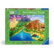 Ravensburger 01568-0 World of Minecraft 500pc Jigsaw Puzzle