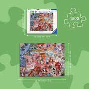 Ravensburger 01703-5 Trip To Tokyo 1500pc Jigsaw Puzzle