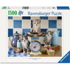 Ravensburger 01708-0 Kittens In The Kitchen 1500pc Jigsaw Puzzle