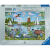 Ravensburger 01716-5 Life Along The Broads 1000pc Jigsaw Puzzle