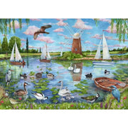 Ravensburger 01716-5 Life Along The Broads 1000pc Jigsaw Puzzle
