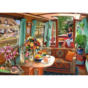 Ravensburger 01723-3 View From My Window No 1 Canal Boat 1000pc Jigsaw Puzzle