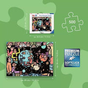 Ravensburger 01739-4 WJPC'25 Community 500pc Jigsaw Puzzle
