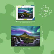 Ravensburger 01744-8 WJPC'25 Aurora Over Kirkjufell 1000pc Jigsaw Puzzle