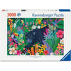Ravensburger 01748-6 Panther in the Blooming Jungle 3000pc Jigsaw Puzzle