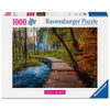 Ravensburger 01764-6 Autumnal Forest Path 1000pc Jigsaw Puzzle