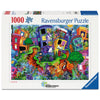Ravensburger 01797-4 WJPC'25 Lady Bug Lane 1000pc Jigsaw Puzzle