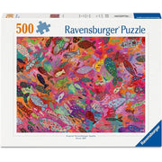 Ravensburger 01844-5 Fish In Fuchsia 500pc Jigsaw Puzzle 4005555018445