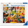 Ravensburger 01845-2 Art Studio 500pc Jigsaw Puzzle 4005555018452