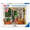 Ravensburger 01947-3 Front Porch Days 500pc Jigsaw Puzzle