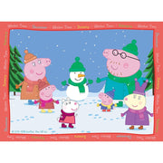 Ravensburger 04016-3 Peppa Pig 4 In a Box 12, 16, 20 & 24pc Jigsaw Puzzle