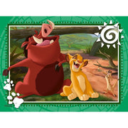 Ravensburger 04025-5 Disney The Lion King 4 In a Box 12, 16, 20 & 24pc Jigsaw Puzzle