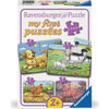 Ravensburger Animal Families My First 2/4/6/8pc Jigsaw Puzzle
