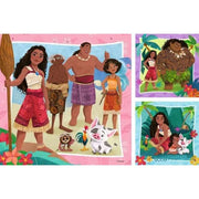 Ravensburger 04102-3 Disney Moana Off to New Adventures 3x49pc Jigsaw Puzzle