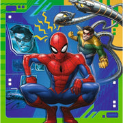Ravensburger 04115-3 Marvel Spider-Man It's Web-Slinging Time! 3x49pc Jigsaw Puzzle