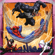 Ravensburger 04115-3 Marvel Spider-Man It's Web-Slinging Time! 3x49pc Jigsaw Puzzle