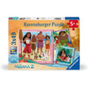 Ravensburger 04123-8 Disney Moana 2 Off to New Adventures 3x49pc Jigsaw Puzzle