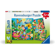 Ravensburger 04130-6 Bugs Bugs Bugs 3x49pc Jigsaw Puzzle