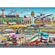 Ravensburger 04134-4 Airport Central 100pc Jigsaw Puzzle