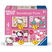 Ravensburger 04158-0 Hello Kitty Dream Big! 4 In a Box 12, 16, 20 & 24pc Jigsaw Puzzle
