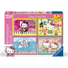 Ravensburger 04159-7 Hello Kitty Bumper Pack 4x100pc Jigsaw Puzzle
