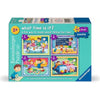 Ravensburger My First What's the Time ? 6/8/10/12pc Jigsaw Puzzle
