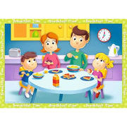 Ravensburger My First What's the Time ? 6/8/10/12pc Jigsaw Puzzle