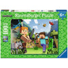 Ravensburger 04176-4 Minecraft Steve and Alex 100pc Jigsaw Puzzle