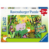 Ravensburger 04257-0 Animal Friends In Nature 2x12pc Jigsaw Puzzle