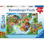 Ravensburger 04258-7 Amusement Park 2x24pc Jigsaw Puzzle