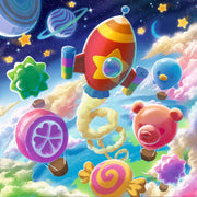 Ravensburger 04260-0 Candy Coastline 3x49pc Jigsaw Puzzle