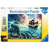 Ravensburger 04263-1 Octopus Treasure 100pc Jigsaw Puzzle