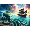 Ravensburger 04263-1 Octopus Treasure 100pc Jigsaw Puzzle