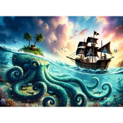 Ravensburger 04263-1 Octopus Treasure 100pc Jigsaw Puzzle