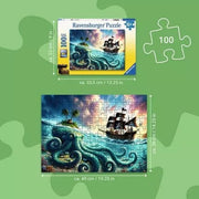 Ravensburger 04263-1 Octopus Treasure 100pc Jigsaw Puzzle