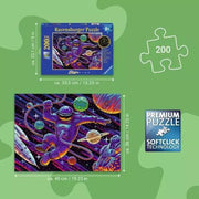 Ravensburger 04266-2 Outer Space Adventure 200pc Jigsaw Puzzle